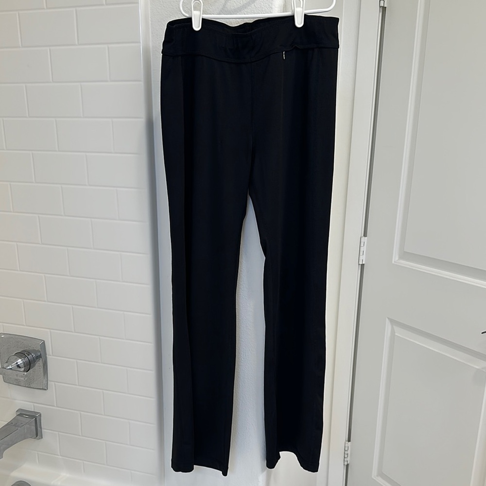 Danskin Black Flare Pants Professional Style